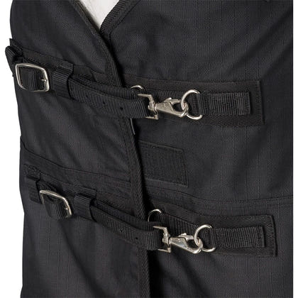 Tough1 1200D Tooled Leather Turnout Sheet with Snuggit