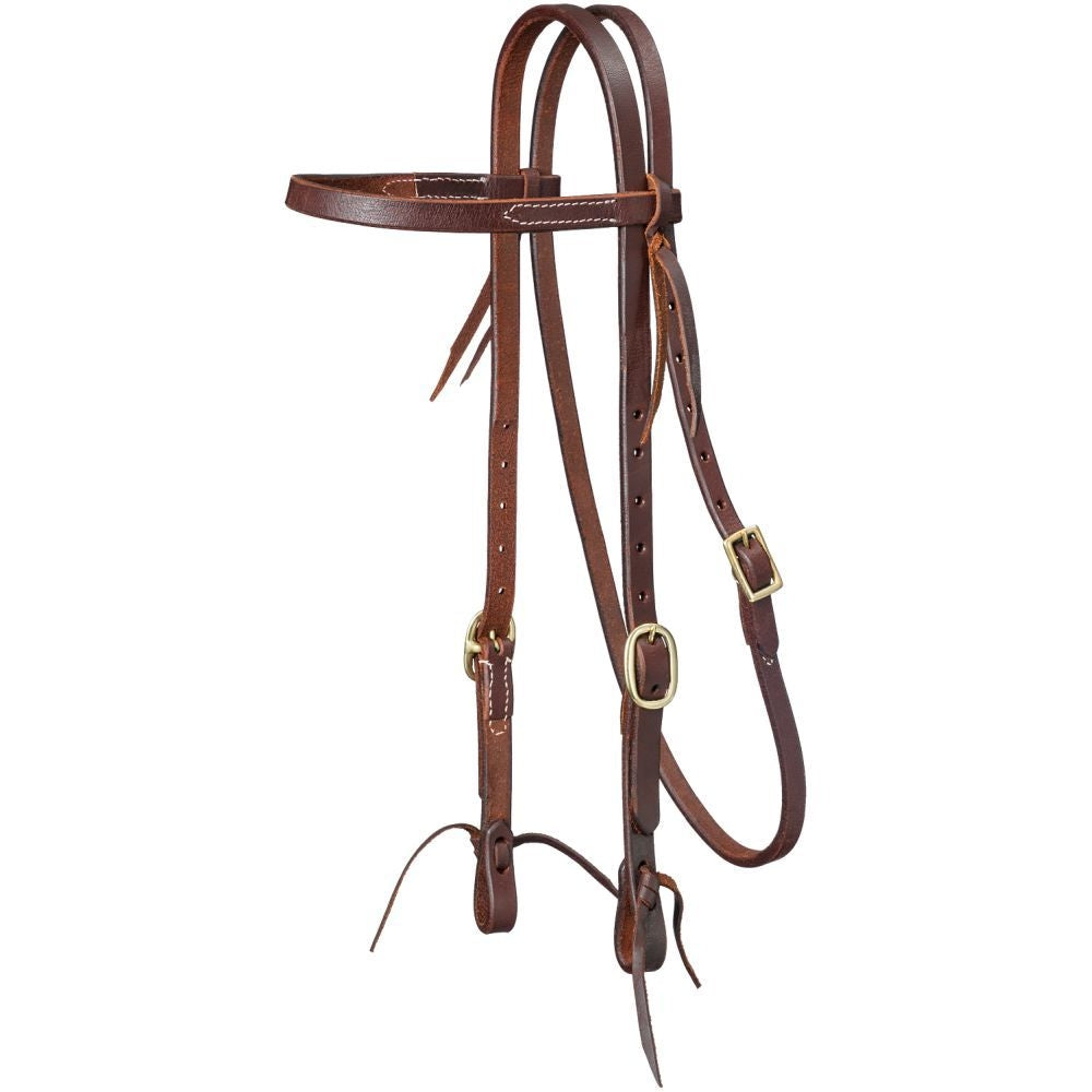 Royal King Gag Headstall with Tie Ends