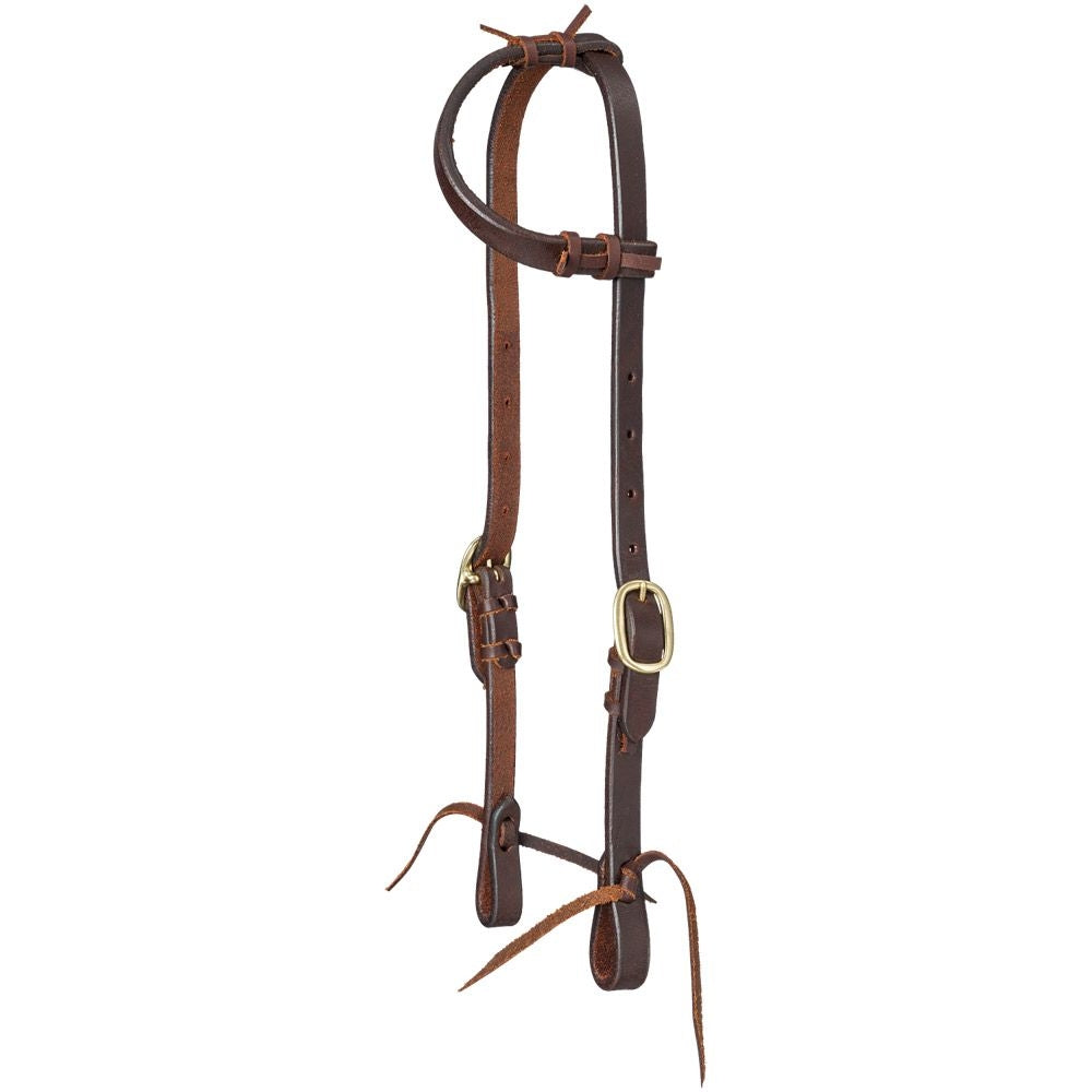 Royal King Gag Single Ear Headstall with Tie Ends