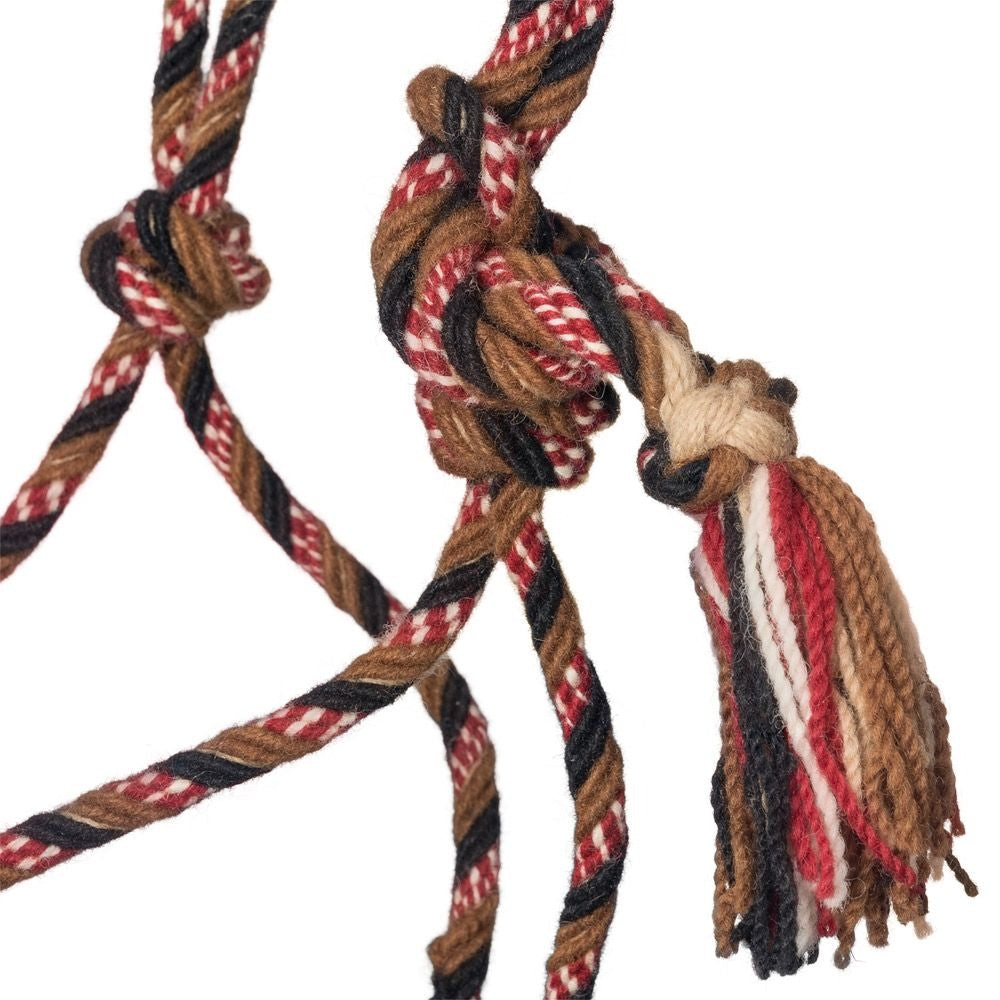 Tough1 Mecate Rope Halter with 12ft Lead