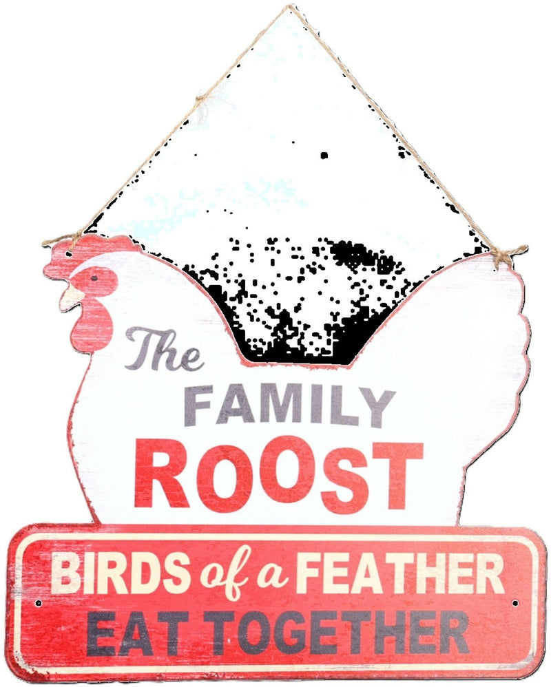Gift Corral "The Family Roost" Sign