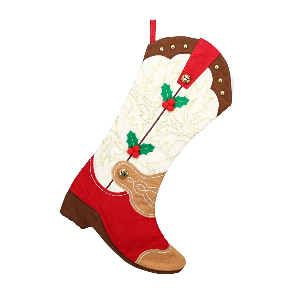 Gift Corral Cowboy Boot Stocking