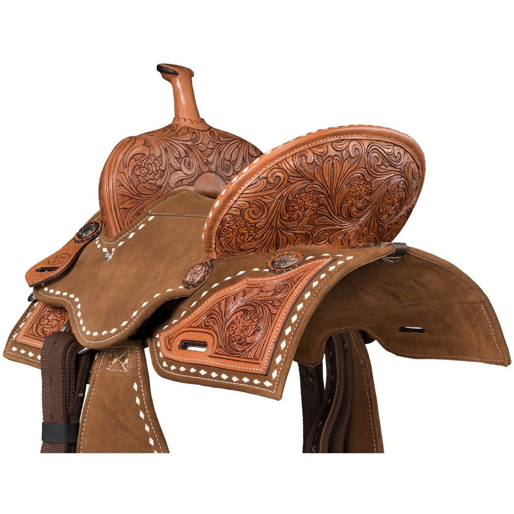 Silver Royal Youth SB Barrel Saddle
