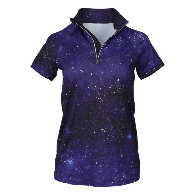 Dapplebay Kids Constellation 1/4 Zip Short Sleeve Top