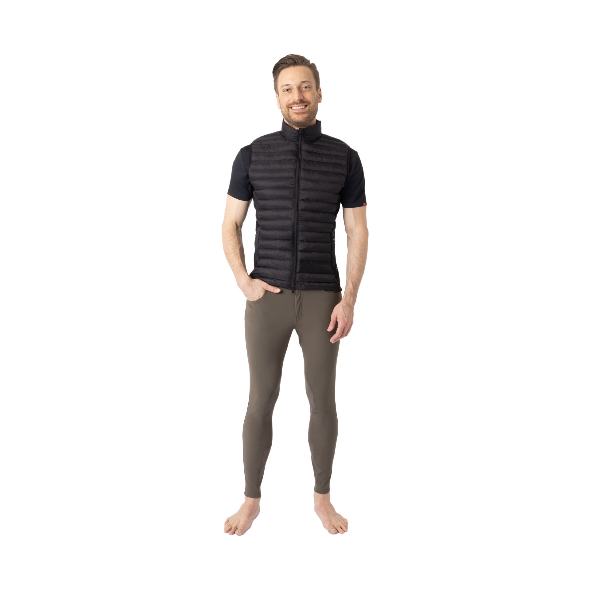 B Vertigo Simon Mens Light Padded Vest