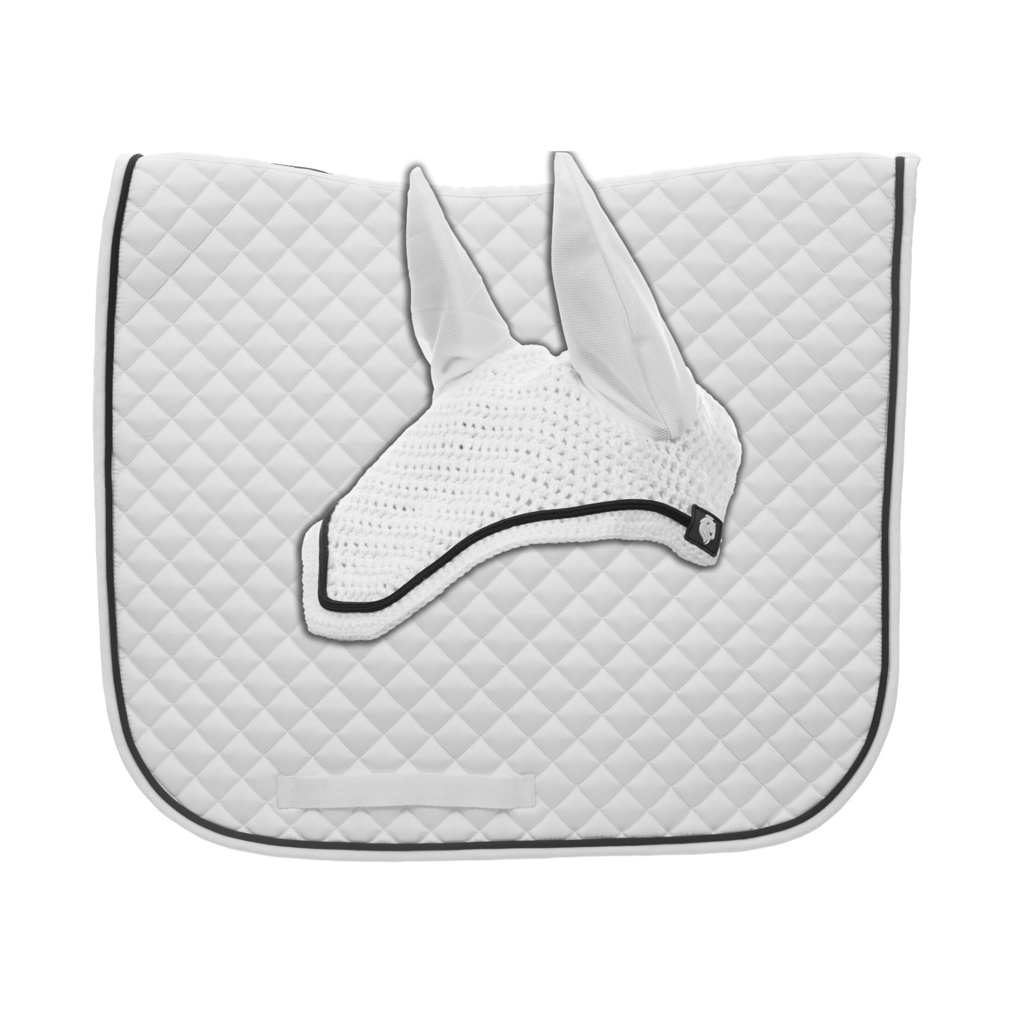 Equinavia Voss Dressage Saddle Pad and Bonnet Set