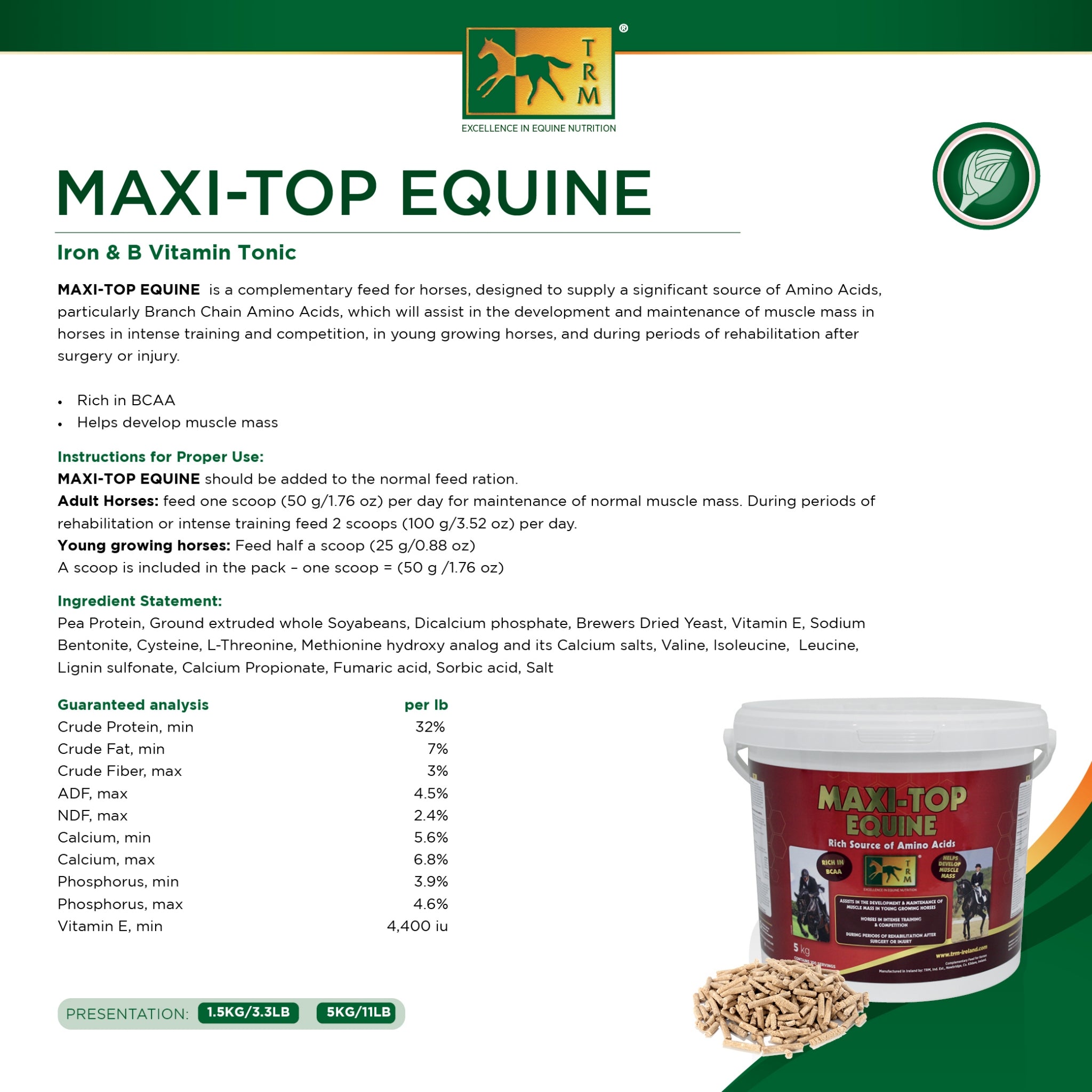 TRM Maxi-Top Equine