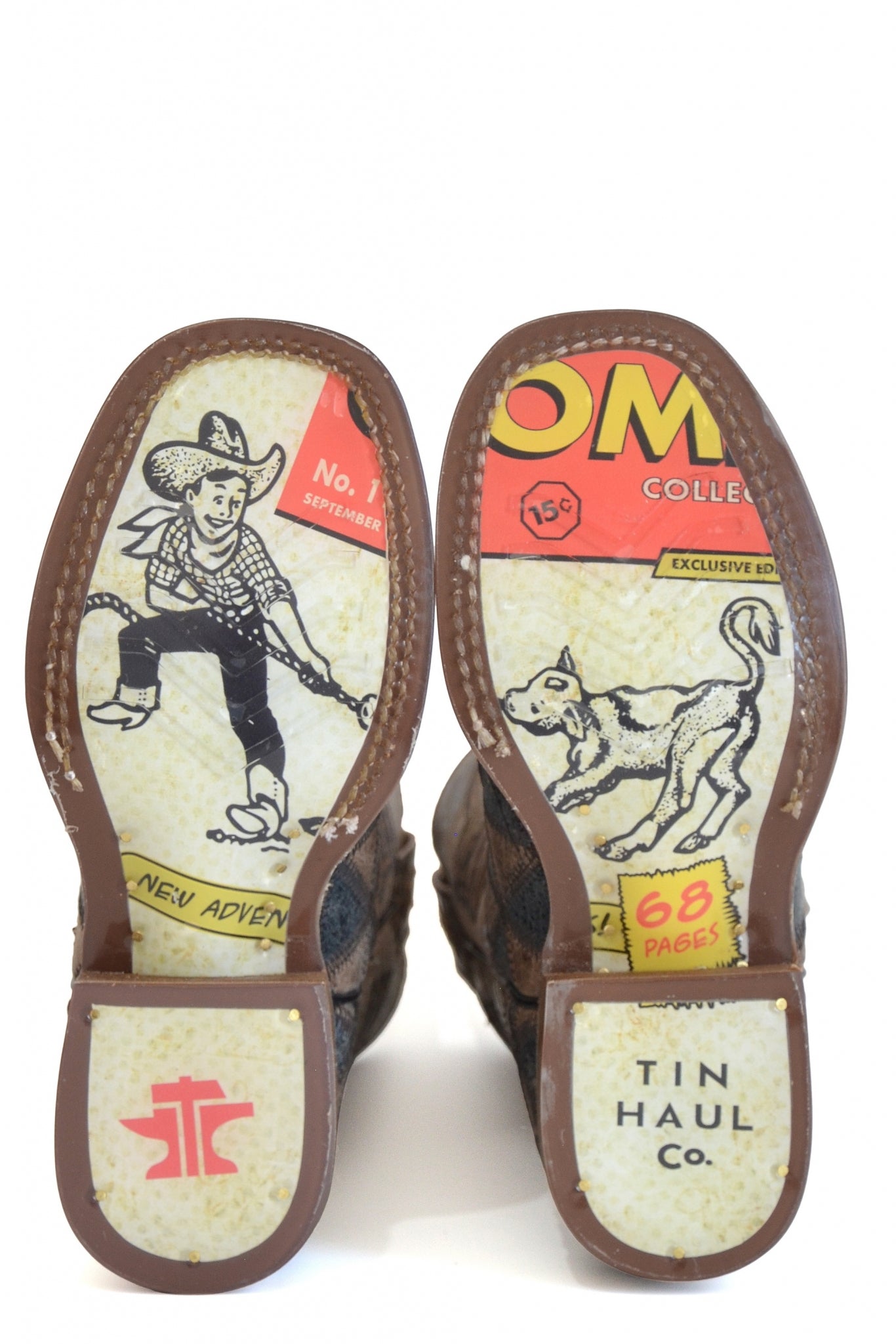 Tin Haul Little Kids Triangulum Square Toe Boots