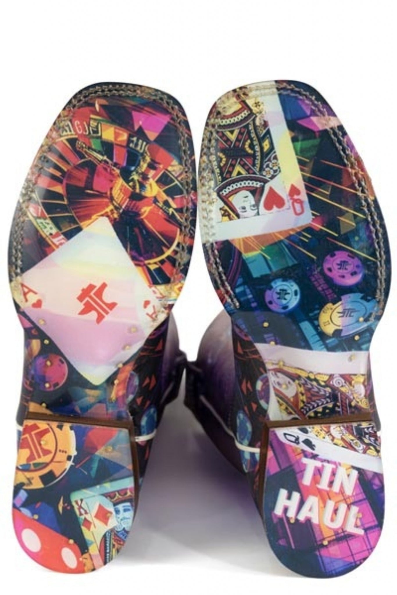 Tin Haul Ladies Lady Luck Square Toe Boots