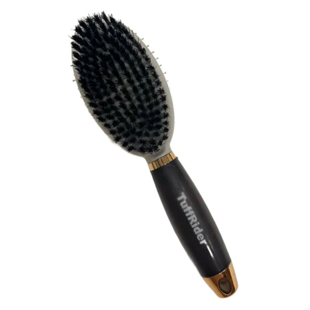 Tuffrider Double Sided Brush with Soft Gel Grip