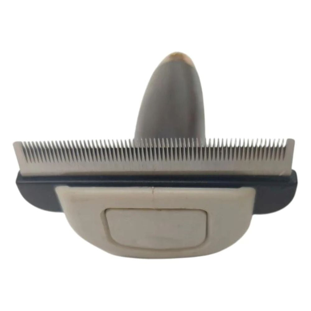 Tuffrider Metal Blade Moulting Comb with Soft Gel Grip