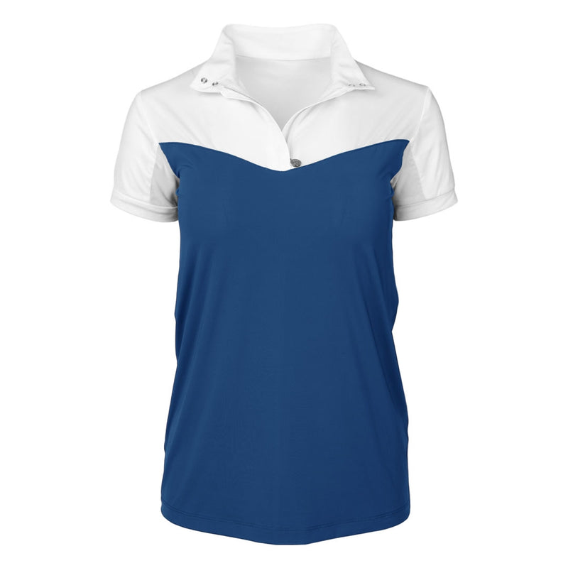 Dapplebay Lady 1/4 Zip Short Sleeve Show Top