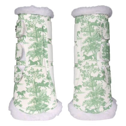 Dapplebay Equestrian Toile Brush Boots