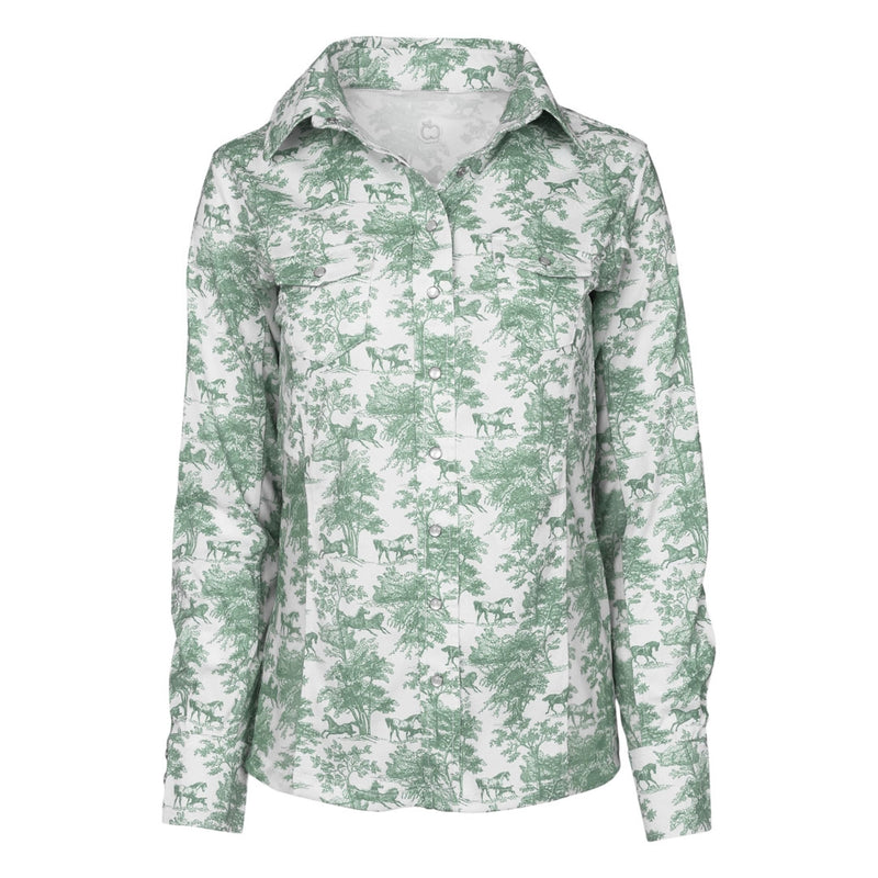 Dapplebay Ladies Equestrian Toile Western Shirt