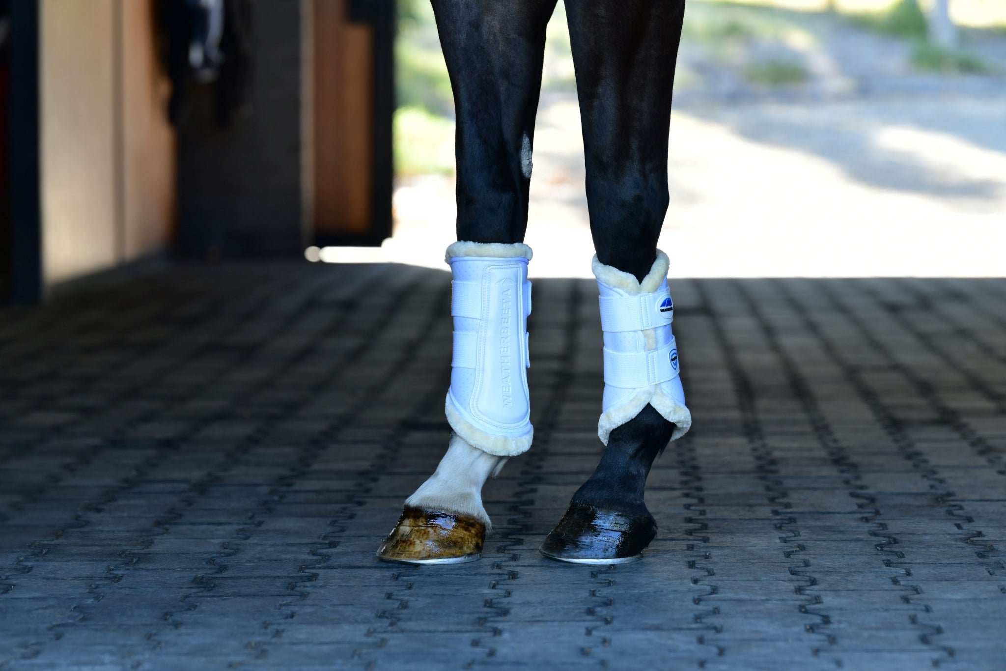Weatherbeeta Tough-Tec Comfy Fleece Brushing Boots