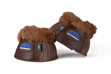 Weatherbeeta Tough-Tec Prime Fleece Trim Rubber Bell Boots