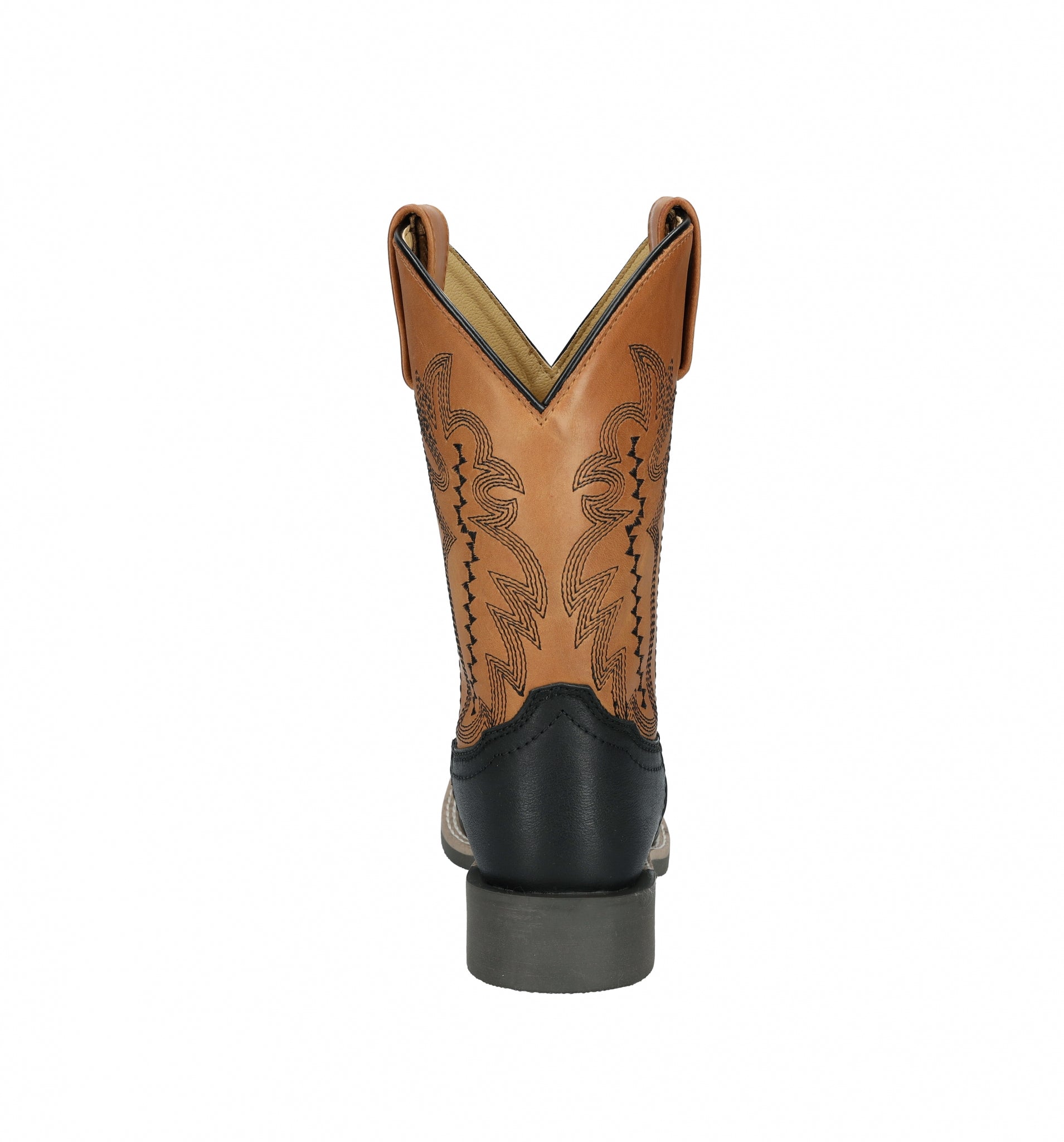 Smoky Mountain Childs Garrett Square Toe Leather Boots