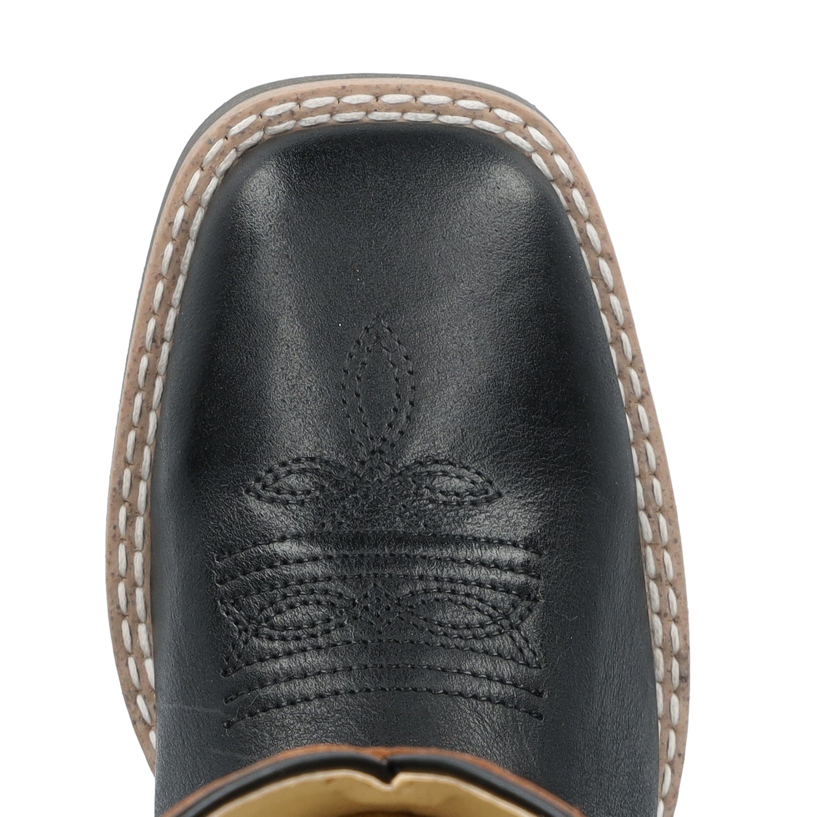 Smoky Mountain Childs Garrett Square Toe Leather Boots
