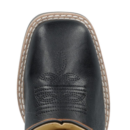 Smoky Mountain Youth Garrett Square Toe Leather Boots