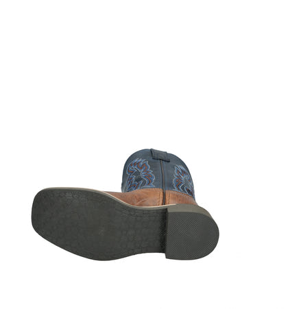 Smoky Mountain Childs Rustler Square Toe Leather Boots