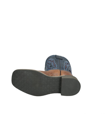 Smoky Mountain Youth Rustler Square Toe Leather Boots
