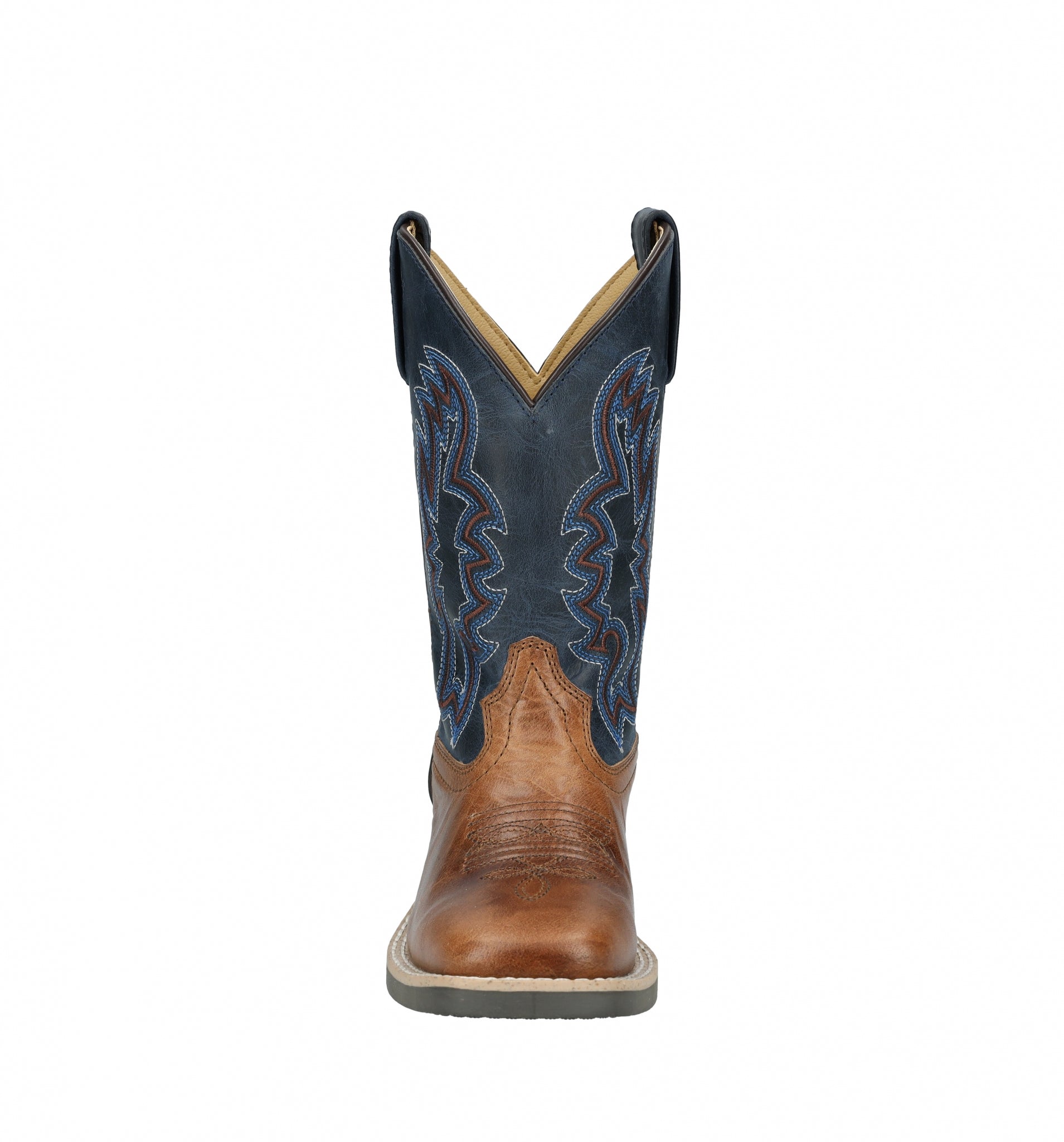 Smoky Mountain Youth Rustler Square Toe Leather Boots