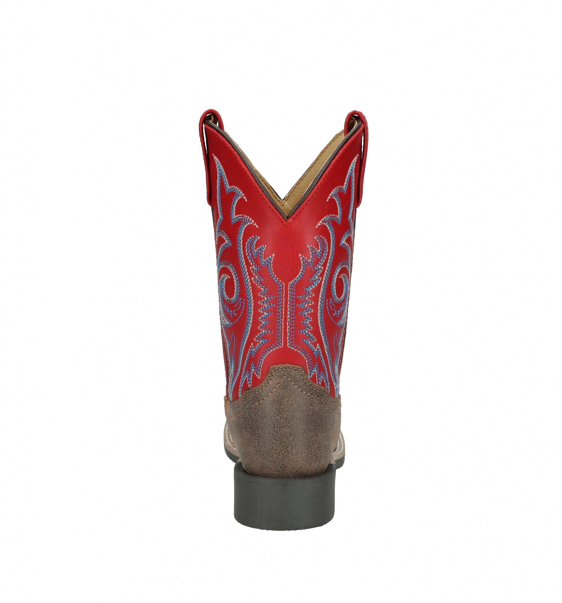 Smoky Mountain Childs Barrett Square Toe Leather Boots