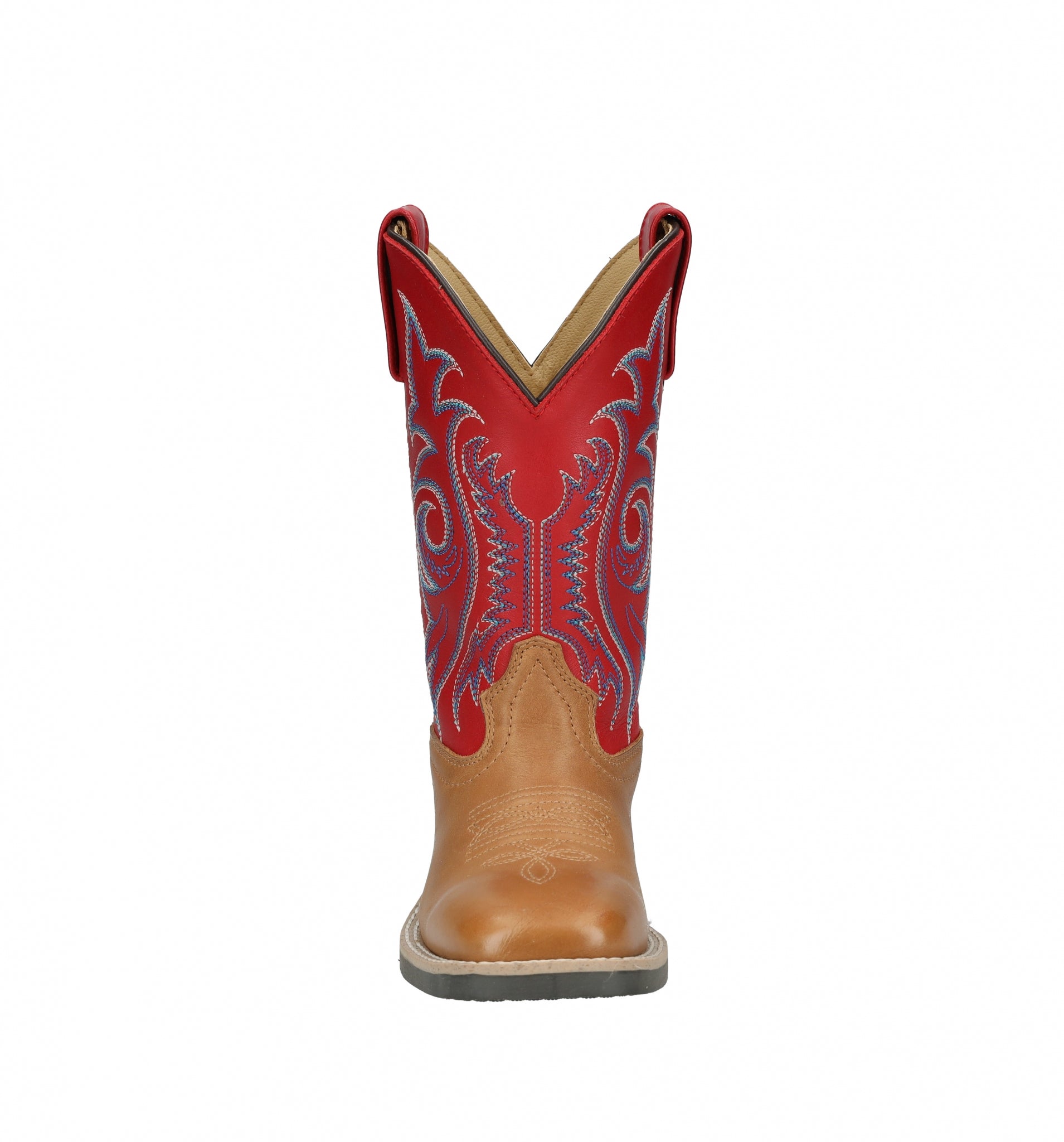 Smoky Mountain Childs Barrett Square Toe Leather Boots