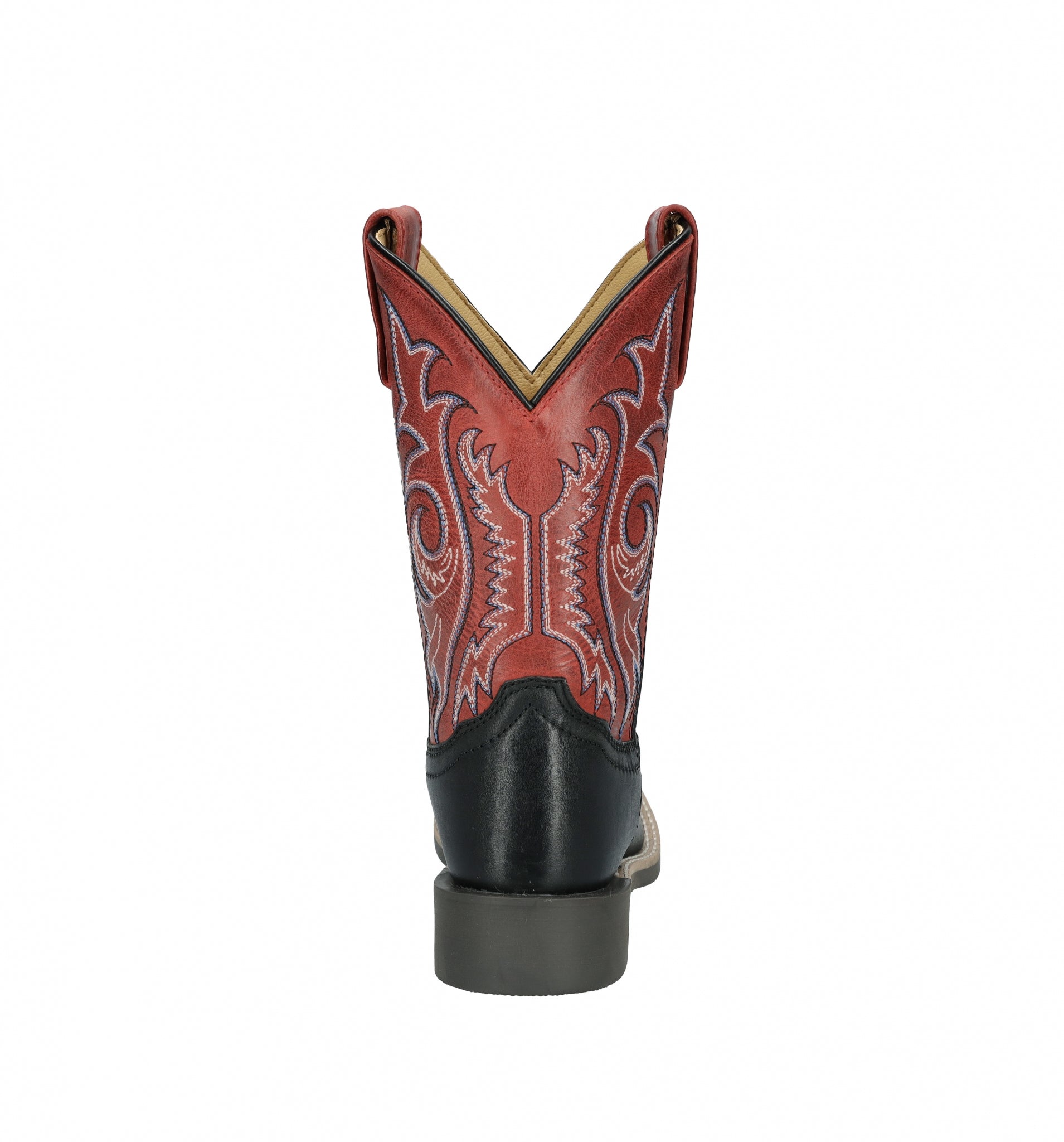 Smoky Mounatin Youth Barrett Square Toe Leather Boots