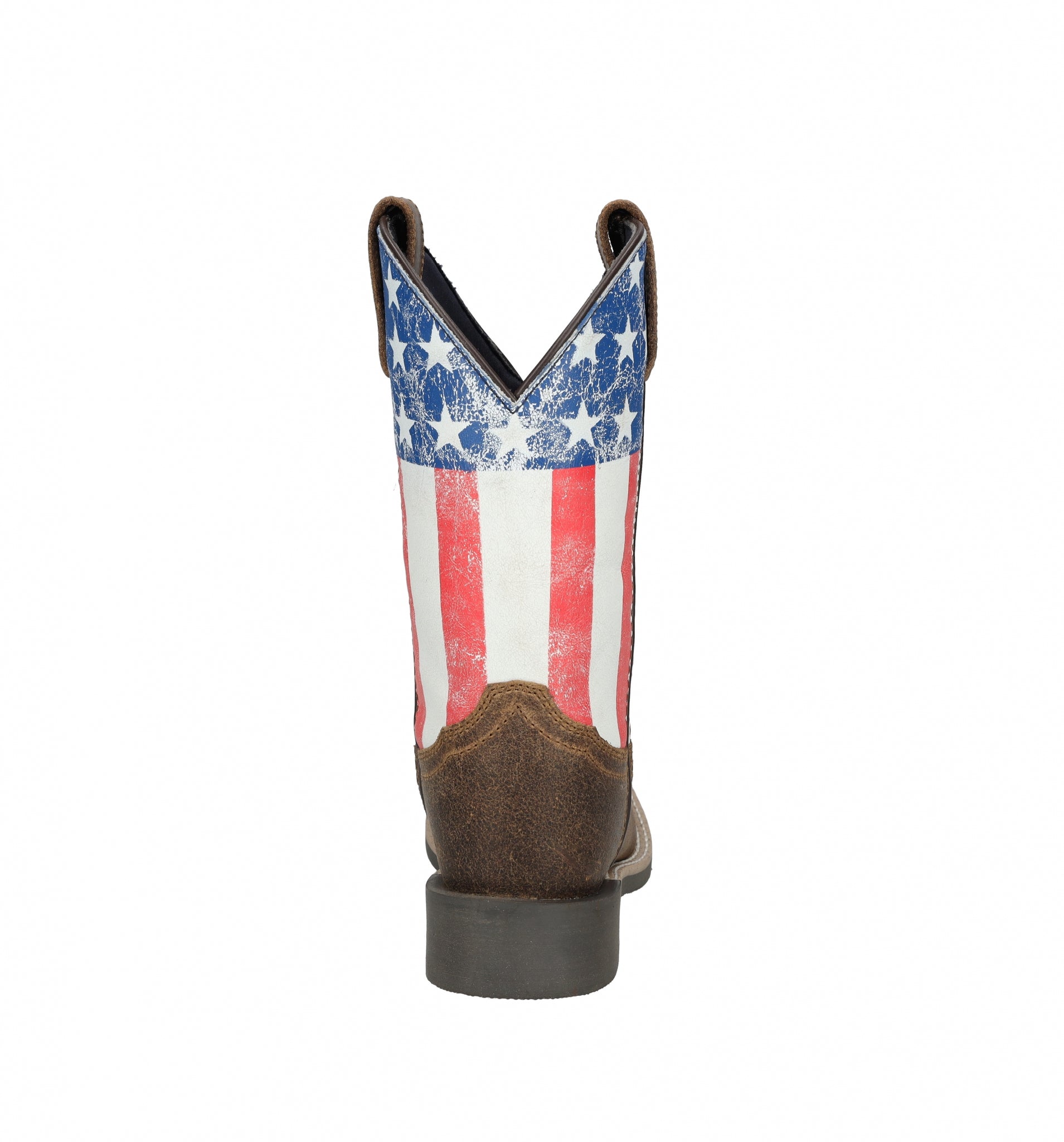 Smoky Mountain Childs Old Glory Square Toe Leather Boots