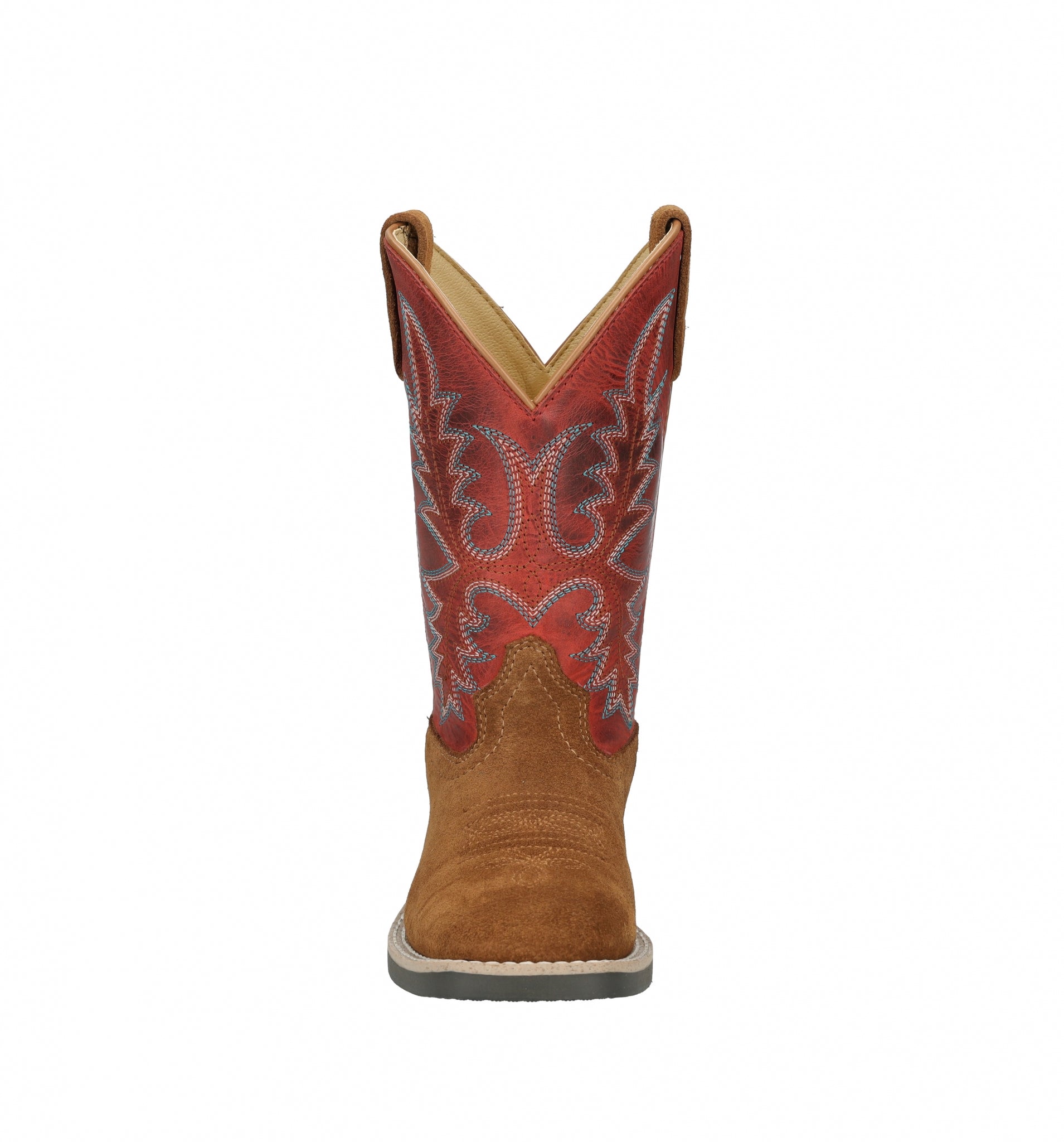 Smoky Mountain Childs Briscoe Square Toe Leather Boots