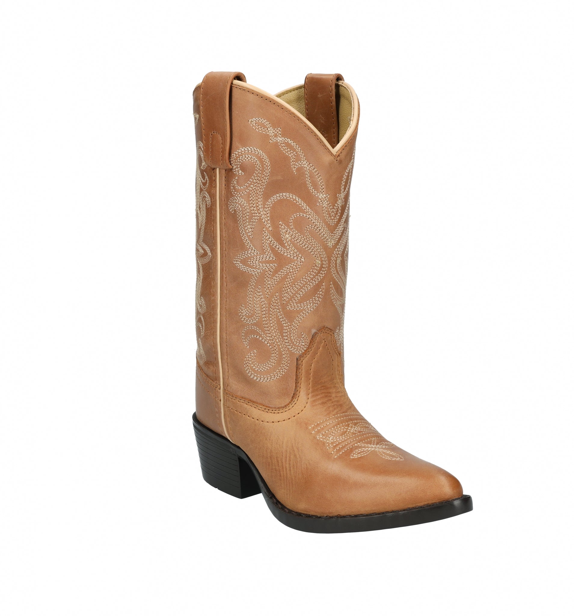 Smoky Mountain Childs Maddie Snip Toe Leather Boots