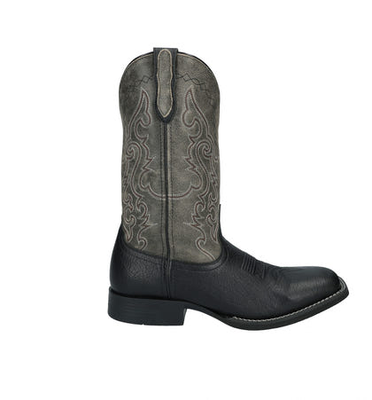 Smoky Mountain Mens Houston Square Toe Leather Boots