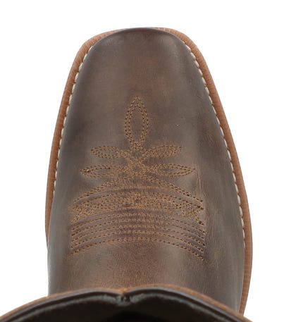 Smoky Mountain Mens Santa Fe Cutter Toe Leather Boots