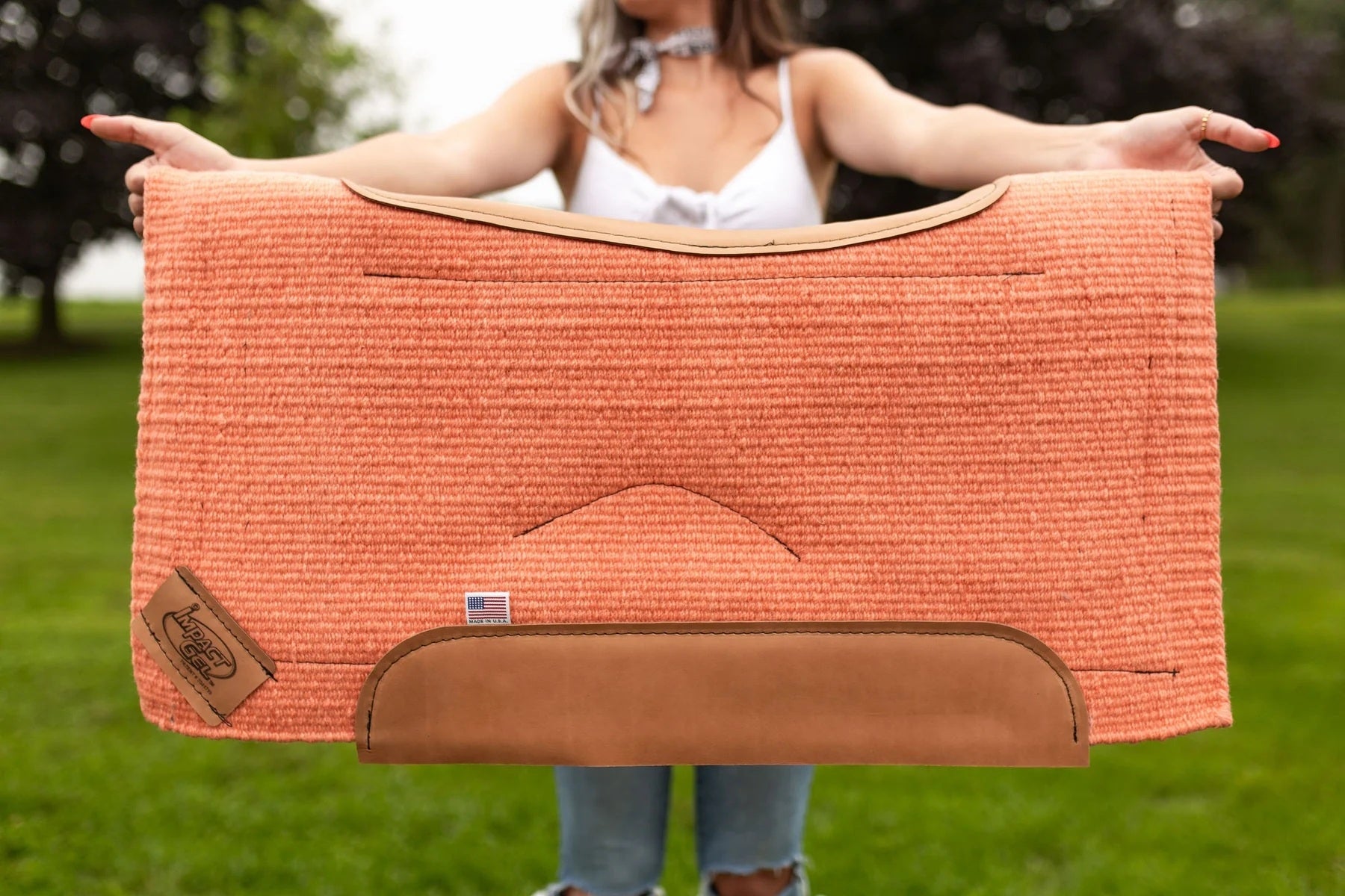 Impact Gel Summertime Madness Contour Cut with Felt Saddle Pad