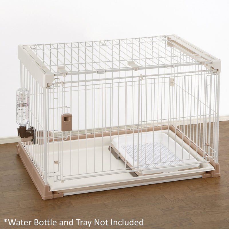 Richell Easy-Open 3-Way Door Pet Wire Crate