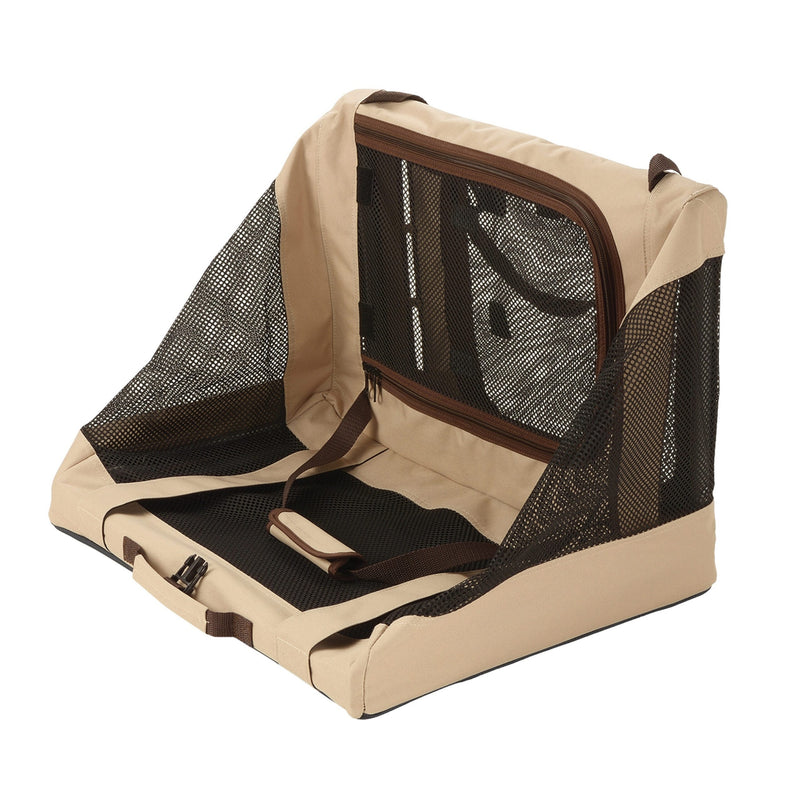 Richell Foldable Travel 3-Way Pet Crate