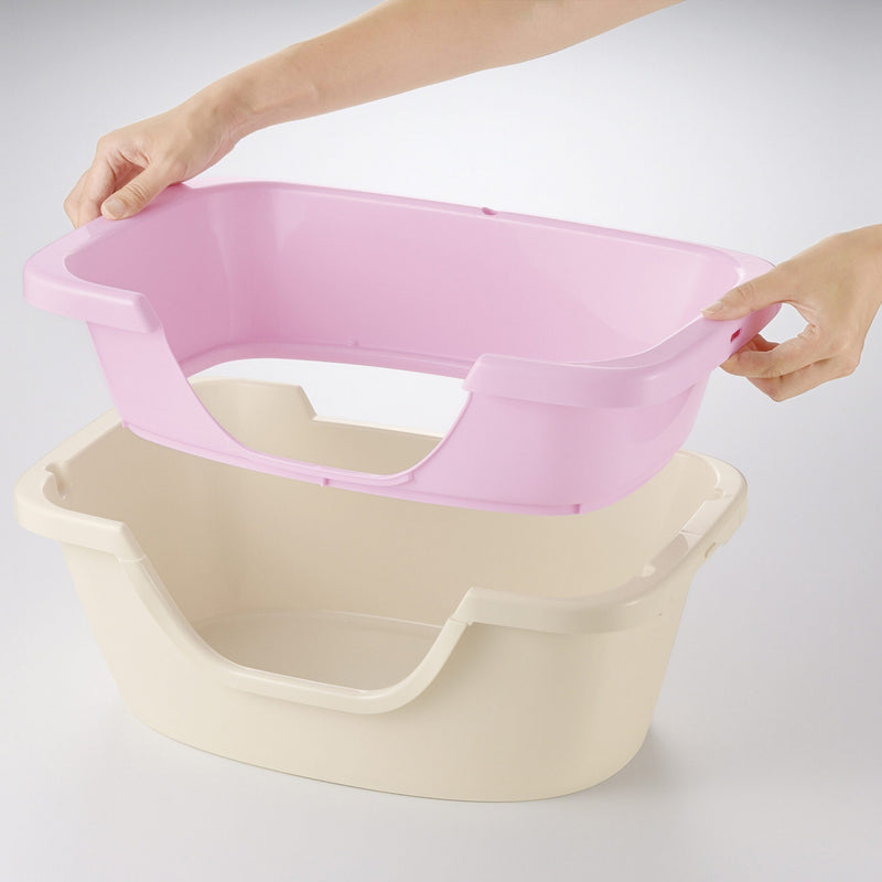 Richell PAW TRAX Adjustable 2-Level Litter Box