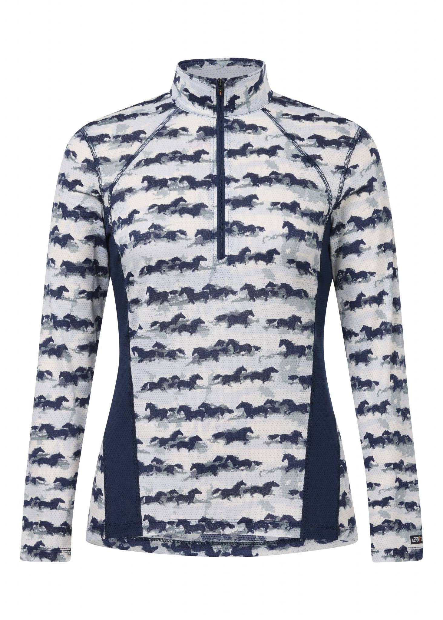 Kerrits Equibreeze Ice Fil Long Sleeve Shirt - Print