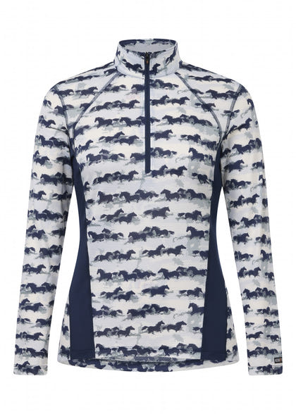 Kerrits Equibreeze Ice Fil Long Sleeve Shirt - Print