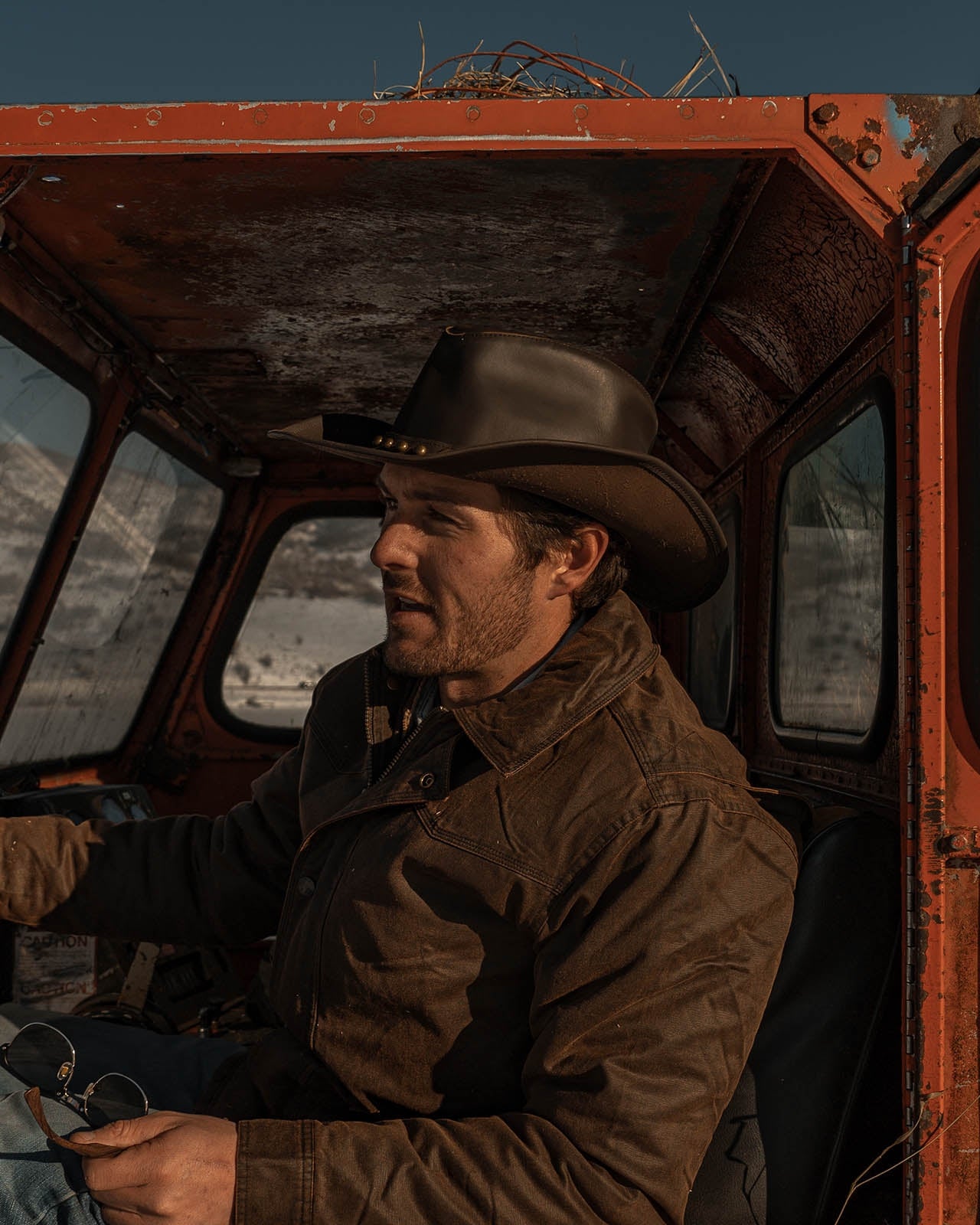Outback Trading Showdown Leather Hat