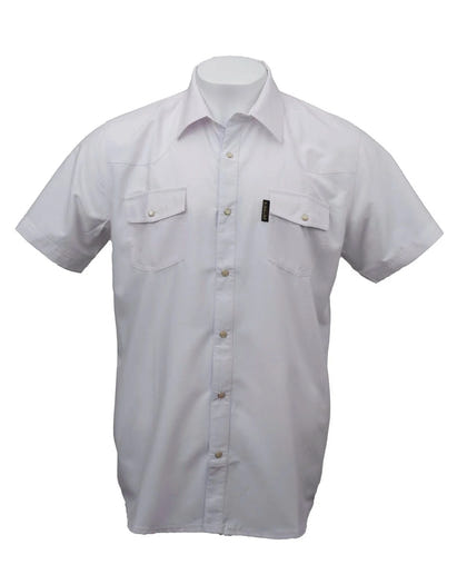 Outback Trading Mens Short Sleeve Moab Western Snap Bamboo Shirt