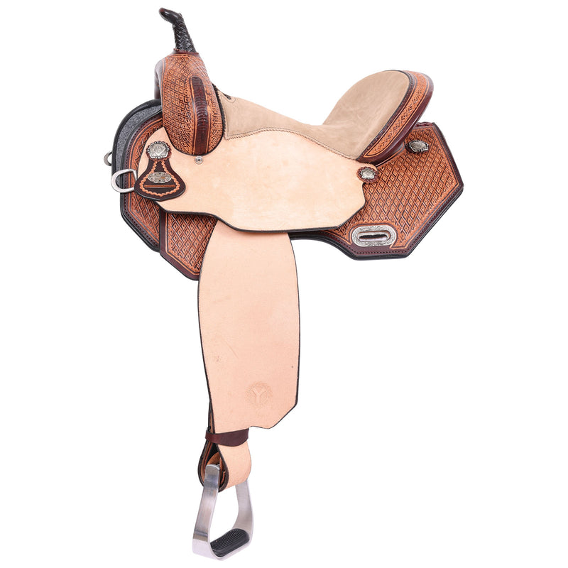 Circle Y Sarah Rose Coastal Rose Flex2 Saddle