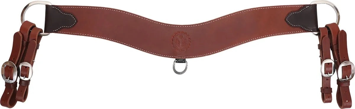 Circle Y Tripping Rosewood Breast Collar