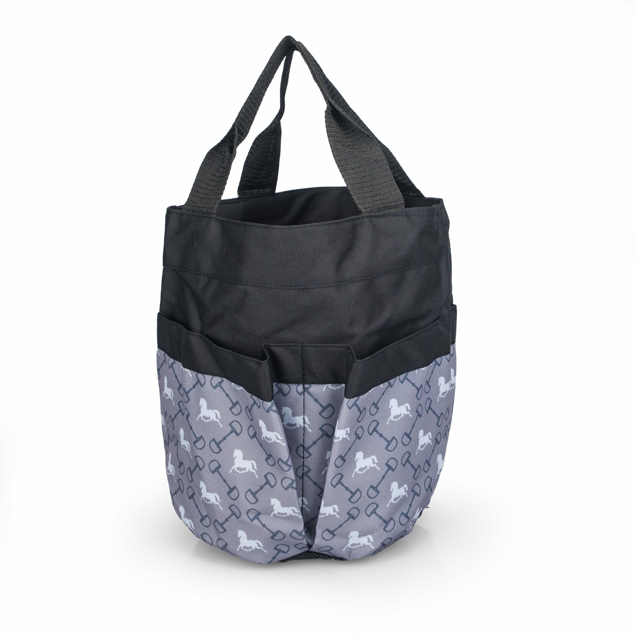 State Line Tack Nylon Stable Tote with Mesh Bottom