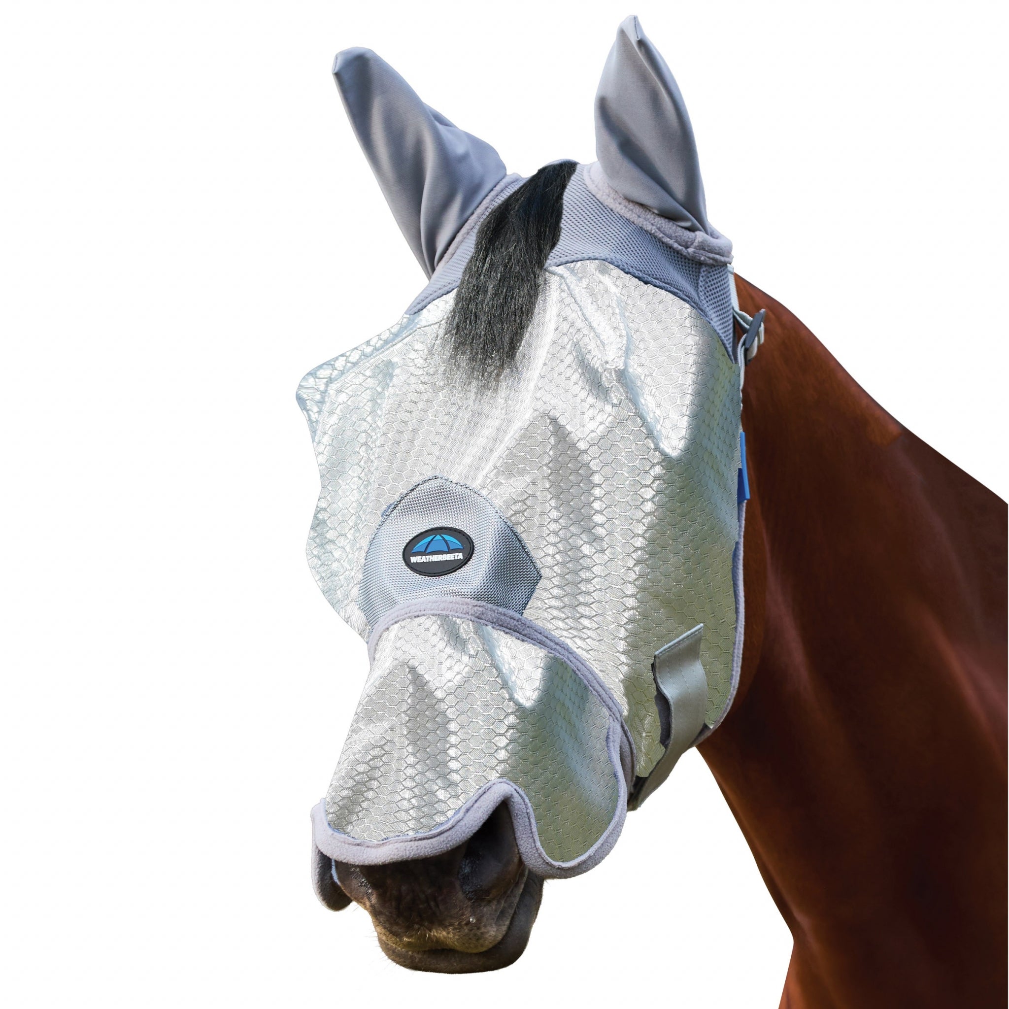 Weatherbeeta ComFiTec Hexi Shield Fly Mask with Ears & Nose