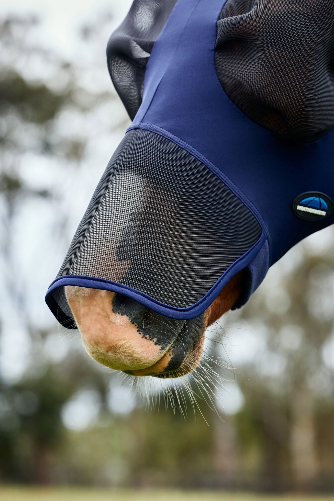 Weatherbeeta ComFiTec Luxe Stretch Fly Mask with Ears & Nose