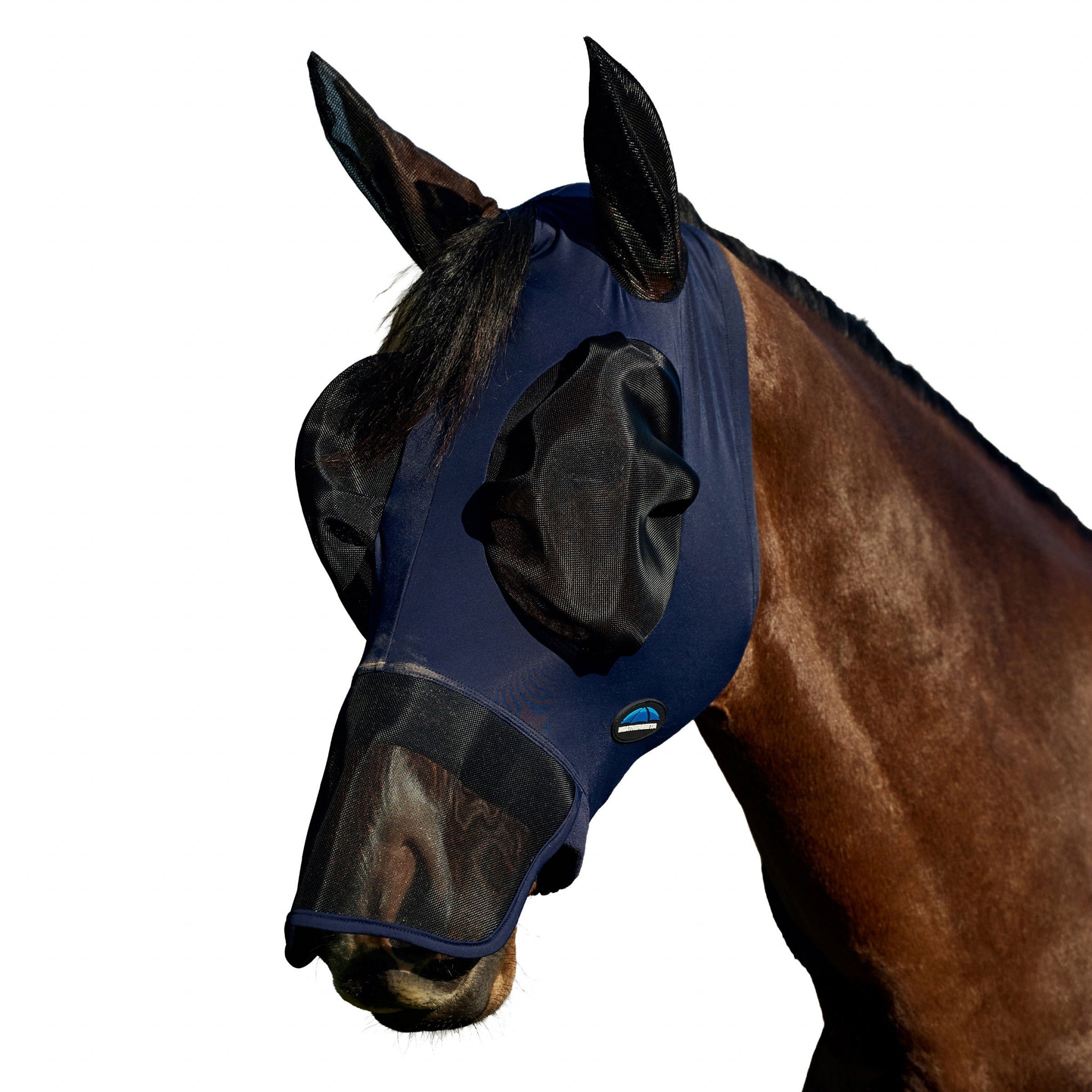 Weatherbeeta ComFiTec Luxe Stretch Fly Mask with Ears & Nose