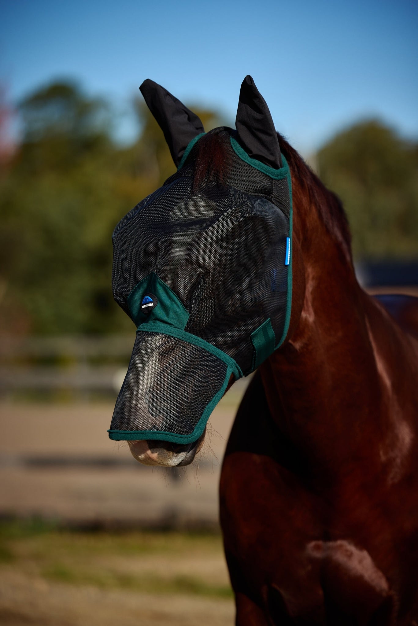 Weatherbeeta ComFiTec Durable Mesh Fly Mask with Ears & Nose