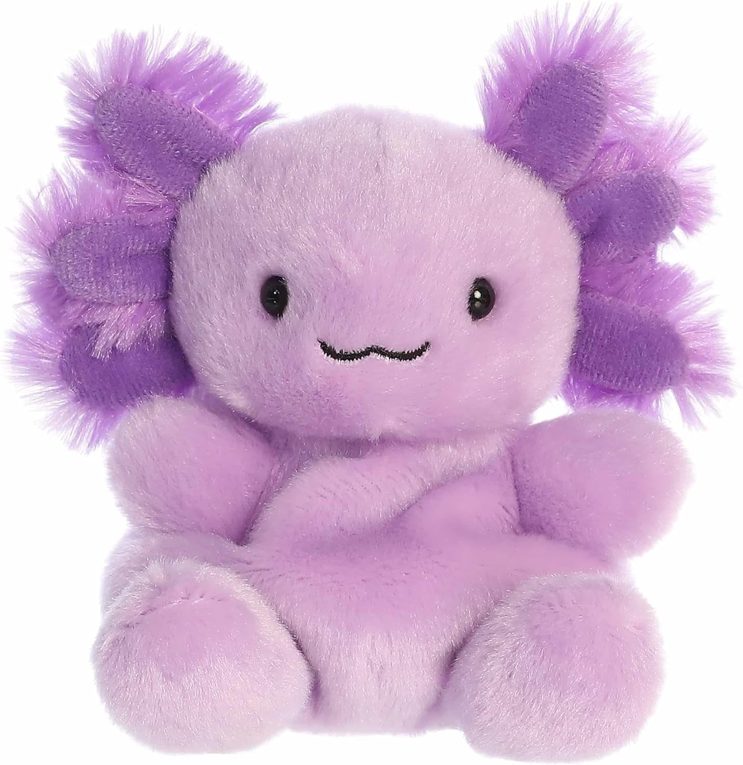 Palm Pals Plush Pal Xavier Purple Axolotl Hat